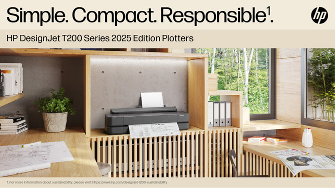 HP DesignJet T230 & 250 (2025 Edition) - HP DesignJet T230 (5HB07D) & T250 (5HB06D) 24" A1 Plotters (2025 Edition)