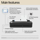 HP DesignJet T200 MAIN FEATURES - HP DesignJet T230 (5HB07D) & T250 (5HB06D) 24" A1 Plotters (2025 Edition)