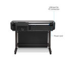 HP Designjet T650 back_rear_view - HP DesignJet T630 T650 24-in 36-in A1 or A0 Plotter