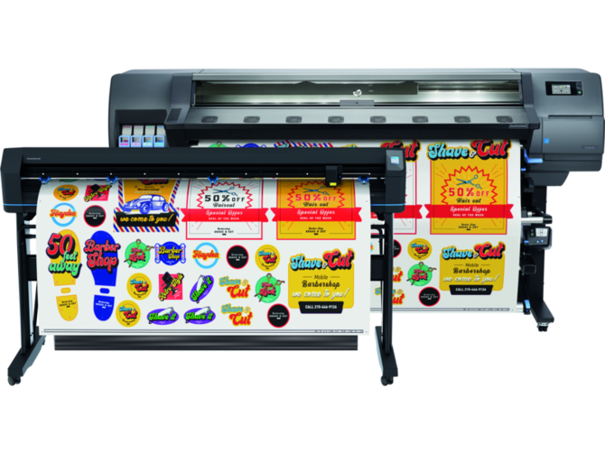 HP Latex 335 Print Cut Solution - HP Latex 335 Print and Cut Plus Solution - 64in 9TL94A