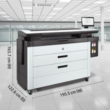 HP PageWide XL 8200 dimensions