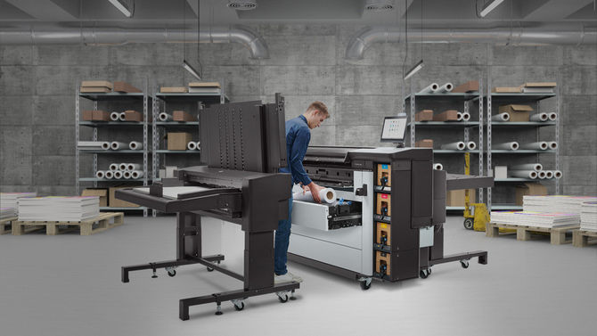 HP PageWide XL Pro 10000 - HP PageWide XL Pro 10000 40-in Printer | 4VW21A