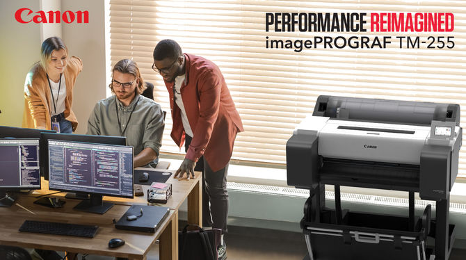 Canon imagePROGRAF TM-255 A1 24" Printer  - Canon imagePROGRAF TM-255 A1 24" Printer 