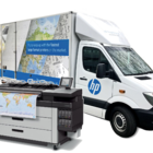 HP Designjet XL 3600 mobile demo truck