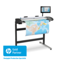 HP designjet Scanner UK Gold Partner - HP SD Pro 44-in Scanner G6H50A 