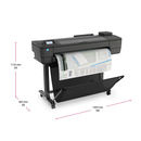 HP DesignJet T730 Dimensions - HP DesignJet T730 F9A29D A0 Printer