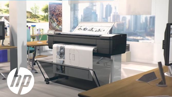 HP DesignJet T830 36-inch A0 MFP plotter - HP Designjet T830 36 inch A0 Printer F9A30D