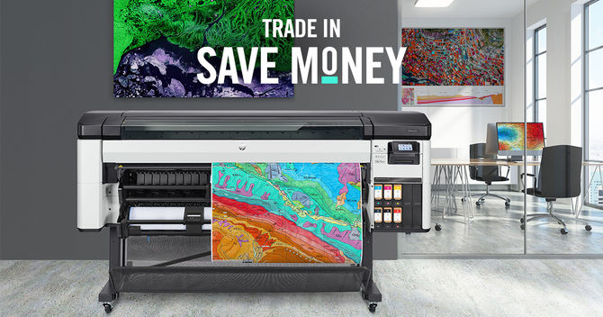 HP trade-In program  - HP DesignJet Z6 Pro 64-in Printer | 2QU25A 